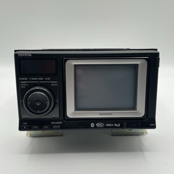 2008 Toyota Fujitsu Ten Yaris Radio Sat Nav Unit PZ365-35101 - Picture 1 of 8